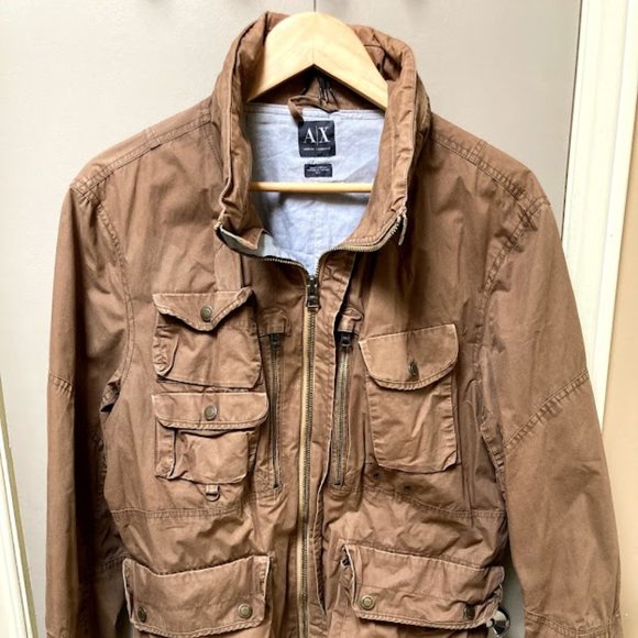 Armani Exchange Military Field Jacket (M) - Picture 1 of 10